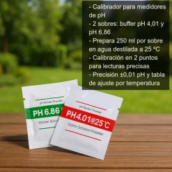 Calibrador para medidores de pH