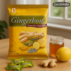 Caramelos de jengibre con miel y limón - 125g