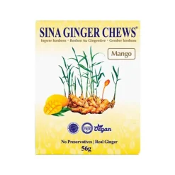 Caramelos de jengibre y mango - 56g