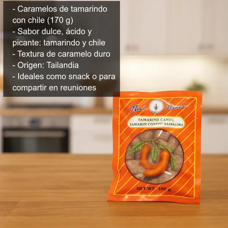 Caramelos de tamarindo - 170g