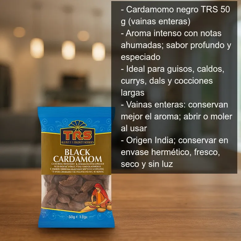 Cardamomo Negro - 50g