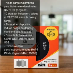 Cargador inalámbrico para hidrómetro RAPT