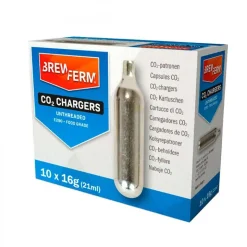 Cargas CO2 No roscadas - 16g x 10 uds