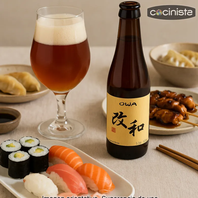 Cerveza Owa Ámbar - 330 cl
