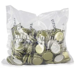 Chapas doradas de 26 mm - 200 uds