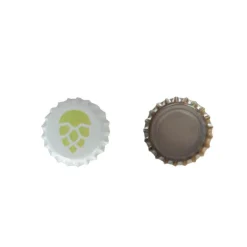Chapas 26 mm blancas anti-O2 - 100 uds