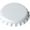 Chapas 26 mm blancas - 100 uds