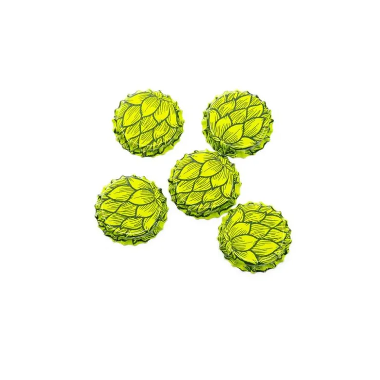 Chapas 26mm lúpulos - 100