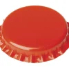 Chapas 26 mm naranjas - 100 uds