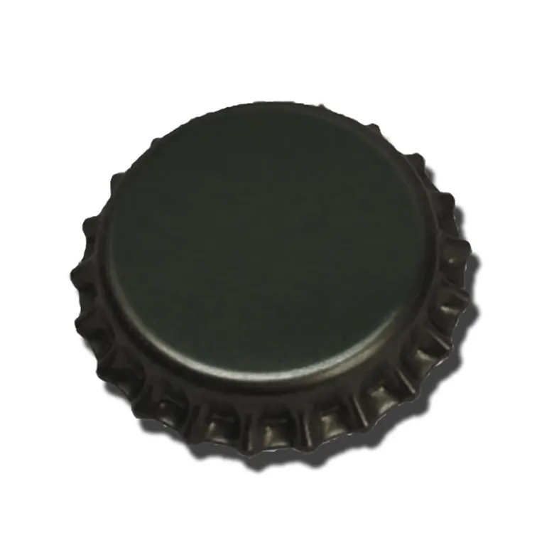 Chapas 26 mm negras - 100 uds