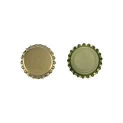 Chapas 26mm oro anti-O2 - 100 uds