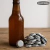 Chapas 29 mm plateadas - 100 uds