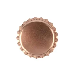 Chapas 26 mm rosa metálico - 100 uds