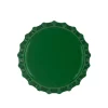 Chapas 26 mm verdes oscuro - 100 uds