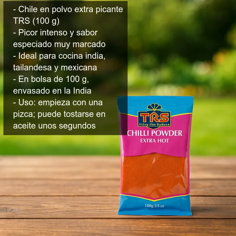 Chile en polvo extra picante - 100g
