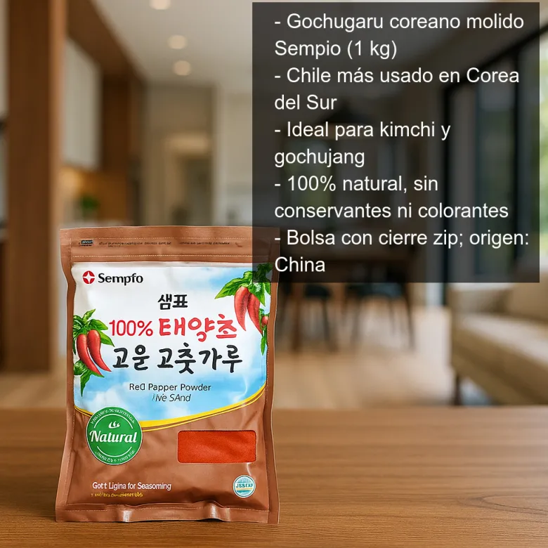 Chile molido coreano - 1 Kg