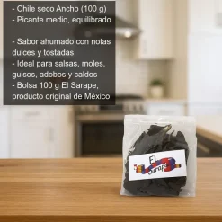Chile Seco Ancho - 100g