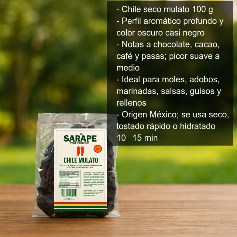 Chile Seco Mulato - 100g
