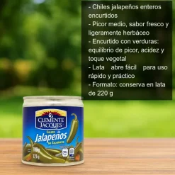 Chiles Jalapeños Enteros - 220g