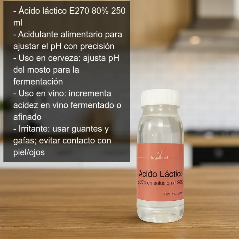 Ácido láctico - 250 ml
