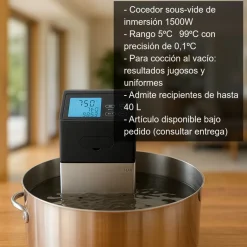 Cocedor a baja temperatura - 1500W