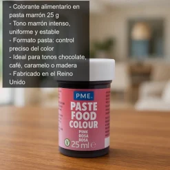 Colorante alimentario color rosa - 25ml
