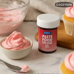 Colorante alimentario color rosa - 25ml