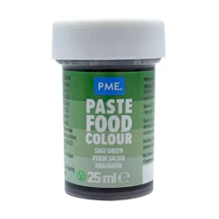 Colorante alimentario color verde salvia - 25ml