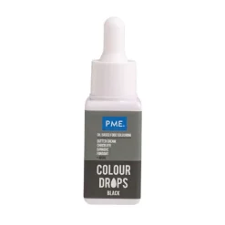 Colorante alimentario color negro liposoluble - 20ml