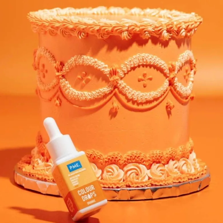 Colorante alimentario color naranja liposoluble - 20ml
