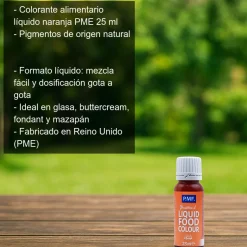 Colorante alimentario naranja - 25 ml