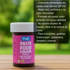 Colorante alimentario rosa intenso - 25 ml