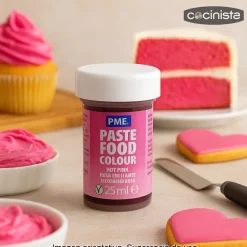 Colorante alimentario rosa intenso - 25 ml
