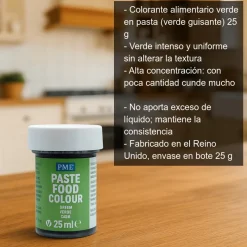 Colorante alimentario verde - 25g