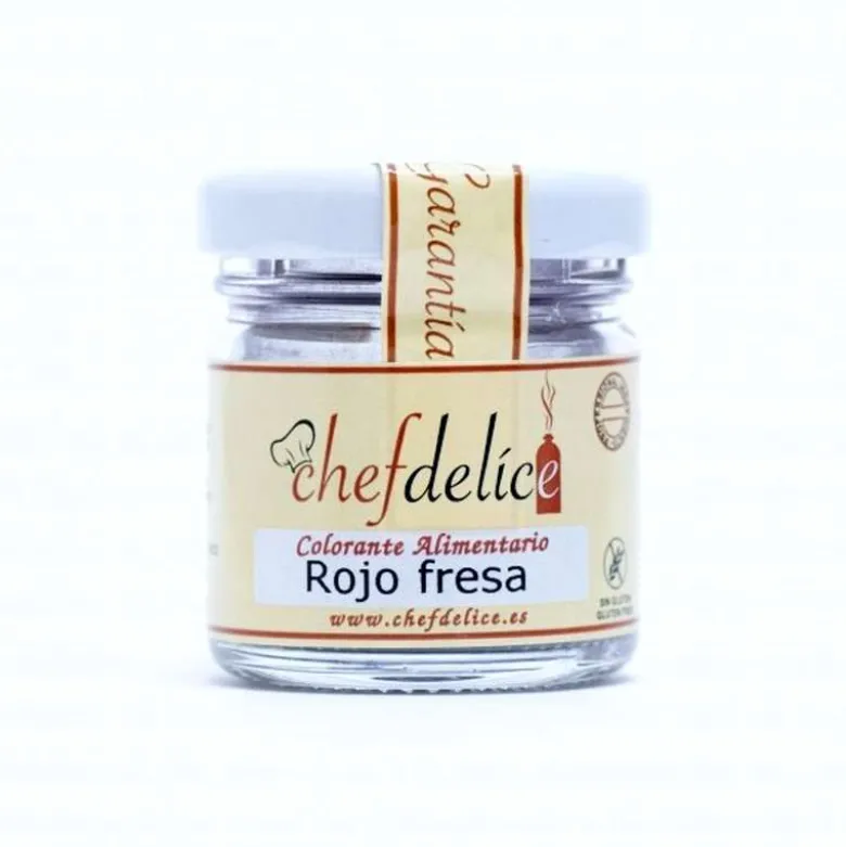 Colorante en polvo Rojo fresa - 20 g