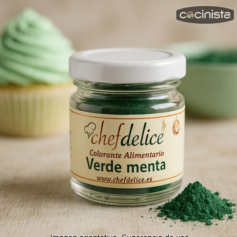 Colorante en polvo Verde Menta - 20 g