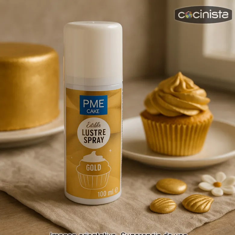 Colorante en spray de color oro - 100 ml
