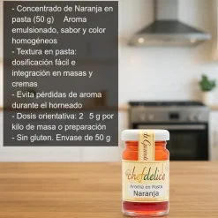 Concentrado de Naranja en pasta - 50 g