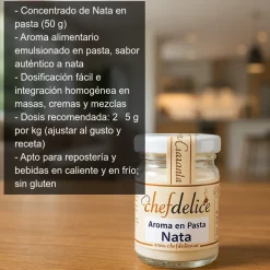 Concentrado de Nata en pasta - 50 g