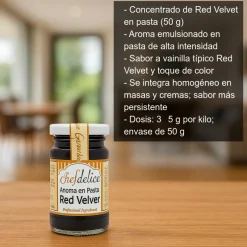 Concentrado de Red Velvet en pasta - 50g