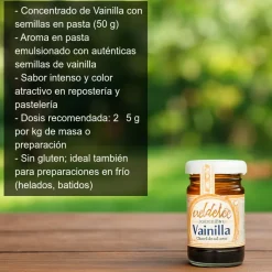 Concentrado de Vainilla con semillas en pasta - 50 g