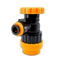 Conector cerveza con control de flujo