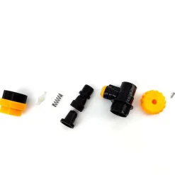 Conector cerveza con control de flujo