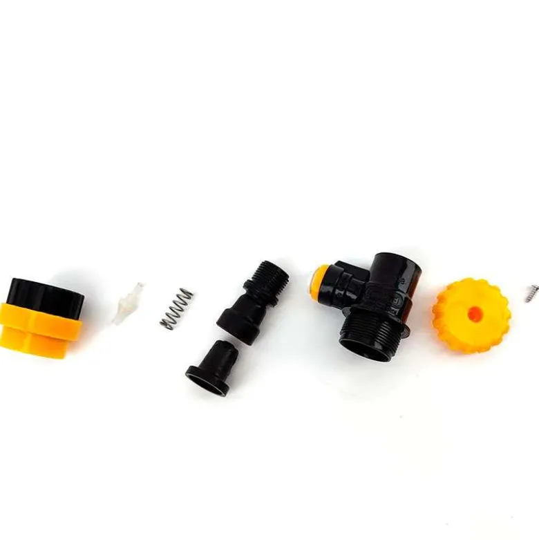 Conector cerveza con control de flujo