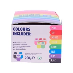 Conjunto de colorantes en pasta - 8 colores