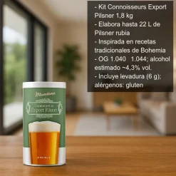 Connoisseurs Export Pilsner - 1,8 Kg