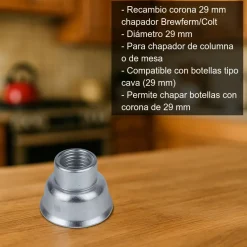 Corona para chapador - 29mm
