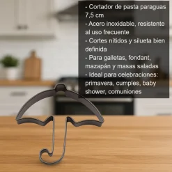 Cortador Pasta Paraguas - 7,5