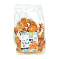 Crakers de arroz frito picantes - 150g