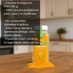 Cúrcuma Ecológica en Polvo - 90g